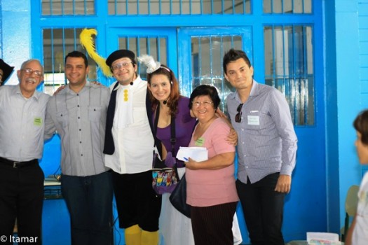 Grupo com Sr. Laerte e esposa e Tiago, assessor do deputado Fernando Capez