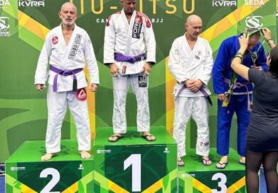 Lutador de jiu-jitsu de Cotia é vice campeão brasileiro