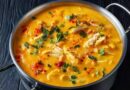 Receita: Sopa de frango com queijo