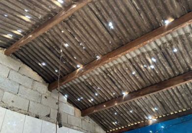 Mais de 90 casas foram afetadas pela forte chuva em Ibiúna