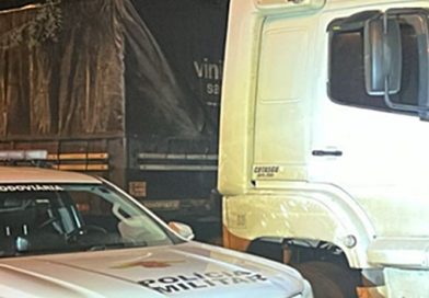 Polícia Rodoviária prende bandido com caminhão roubado em São Roque