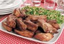 Receita: Costelinha com virado de couve