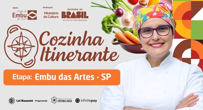 Embu das Artes promove o projeto Cozinha Itinerante
