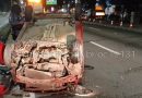 Capotamento deixa vítima fatal na Raposo Tavares na madrugada de domingo