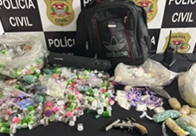 Baep prende traficante em Embu das Artes com 2,4 mil porções de drogas