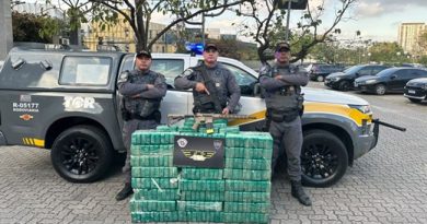 Polícia prende bandido com 250 kg de pasta base de coca e fuzil em São Roque