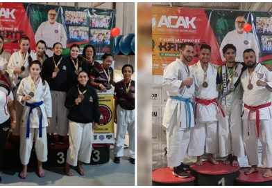No interior de SP, karatê de Cotia conquista várias medalhas No interior de SP, karatê de Cotia conquista várias medalhas