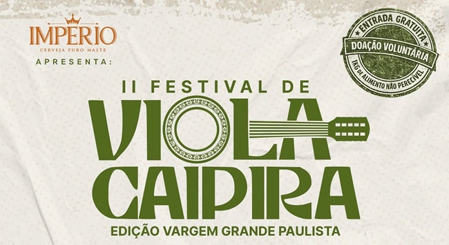 Festival de Viola Caipira vai invadir Vargem Grande Paulista Festival de Viola Caipira vai invadir Vargem Grande Paulista