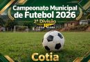 Campeonato Municipal de Futebol 2026 – 2ª Divisão Campeonato Municipal de Futebol 2026 – 2ª Divisão