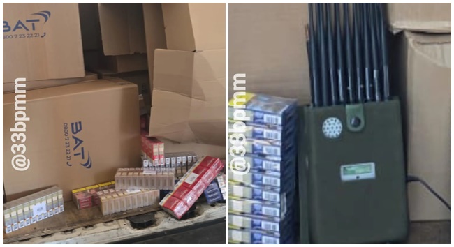 PM localiza carga de cigarros roubada e prende dois bandidos em Cotia PM localiza carga de cigarros roubada e prende dois bandidos em Cotia