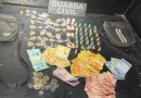 GCM apreende drogas e dinheiro durante operação em São Roque GCM apreende drogas e dinheiro durante operação em São Roque