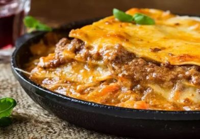 Receita: Lasanha de frigideira Receita: Lasanha de frigideira