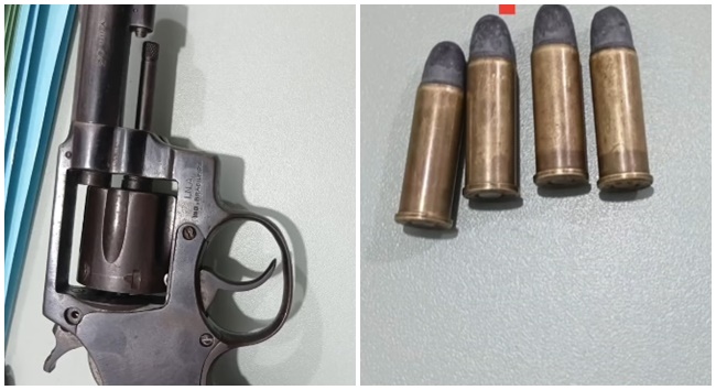 Criminoso é detido com arma de fogo em Vargem Grande Paulista