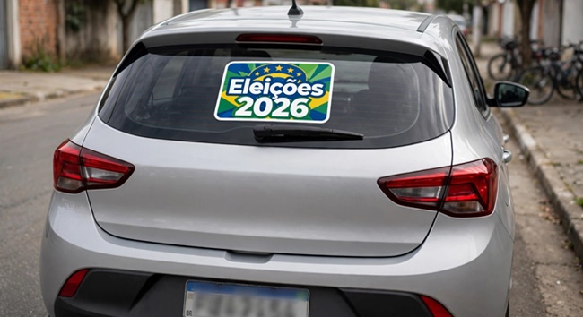 Adesivo eleitoral no carro pode levar à perda da cobertura de seguro Adesivo eleitoral no carro pode levar à perda da cobertura de seguro