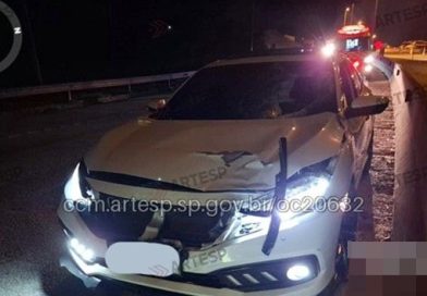 Homem atravessa pista da Raposo Tavares, é atropelado e morre