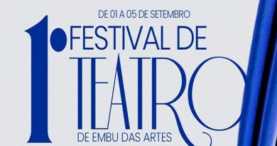 Vem aí o 1º Festival de Teatro de Embu das Artes Vem aí o 1º Festival de Teatro de Embu das Artes