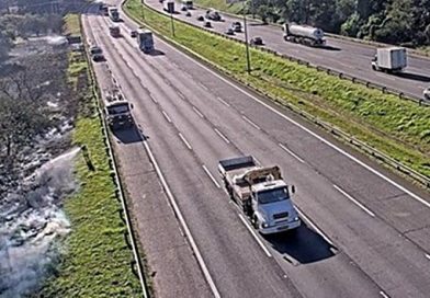 Rodoanel Oeste alerta para cuidados na época de queimadas Rodoanel Oeste alerta para cuidados na época de queimadas
