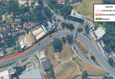Trecho da Raposo Tavares, na Granja Viana, terá obras noturnas por três dias