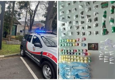 Mulher é presa por tráfico de drogas na região da Granja Viana