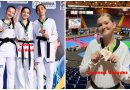 Atletas do taekwondo feminino de Cotia conquistam titulos no Brasil Open Atletas do taekwondo feminino de Cotia conquistam titulos no Brasil Open