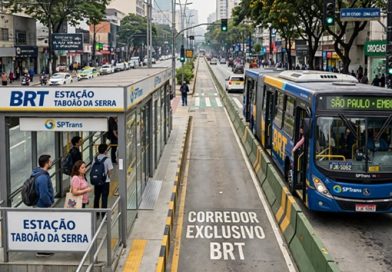 BRT vai ligar quatro municípios da região, com 18,9 km, 27 estações e conexões BRT vai ligar quatro municípios da região, com 18,9 km, 27 estações e conexões