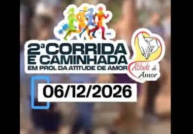 Inscrições abertas para a 2ª Corrida e Caminhada Atitude de Amor, em Cotia
