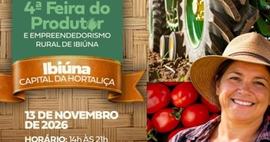 Ibiúna promove a 4ª Feira do Produtor e Empreendedorismo Rural Ibiúna promove a 4ª Feira do Produtor e Empreendedorismo Rural