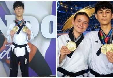 Taekwondo: Kaiki Roggerio, de Cotia, conquista duas medalhas em Arujá