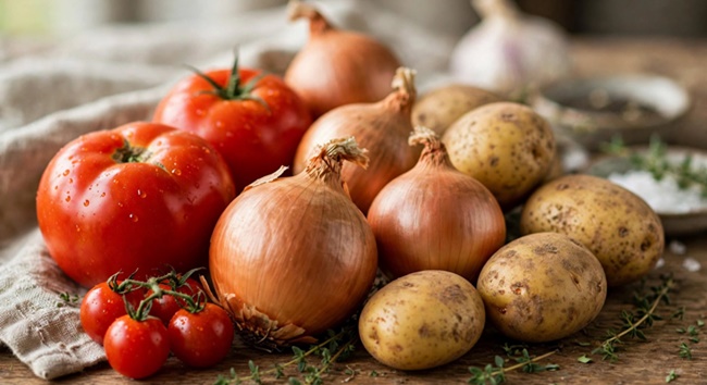 Atualização: Tomate, cebola e batata voltam a subir e valores assustam consumidores