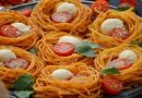 Receita: Mini ninhos de macarrão recheados